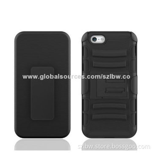 Silicone & Plastic Football Grain Anti-skid Combo Case for Moto G